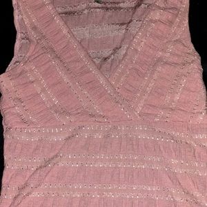 Adorable pink  midi top